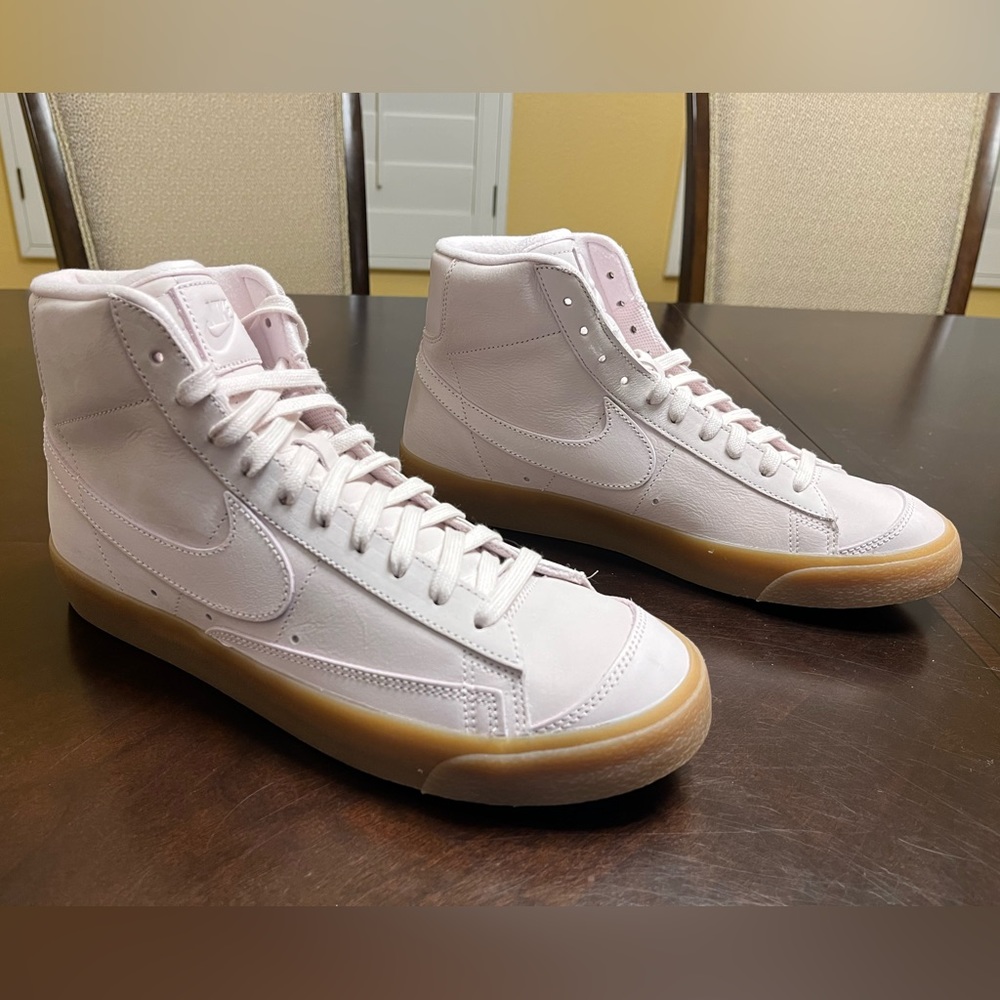 New Nike Blazer Premium Peal Pink Sneaker Shoes Size US 11.5 W / 10 M